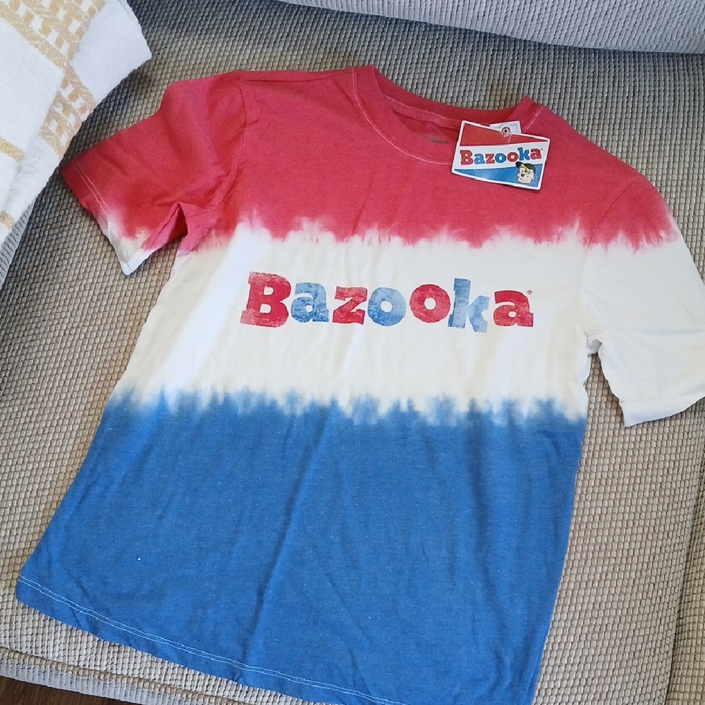 🩷3 FOR $15🩷Kids Tie-Dye Shirt - Red, White, and Blue NWT
